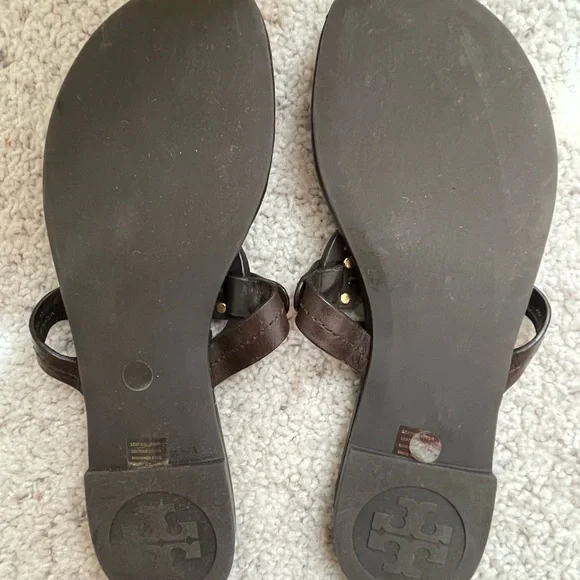 Tory Burch Brown Miller Sandals - Picture 5 of 5